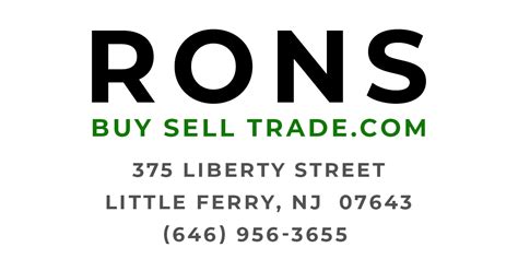 rons buy sell handbags sneakers for cash|rons buy sell trade contact.